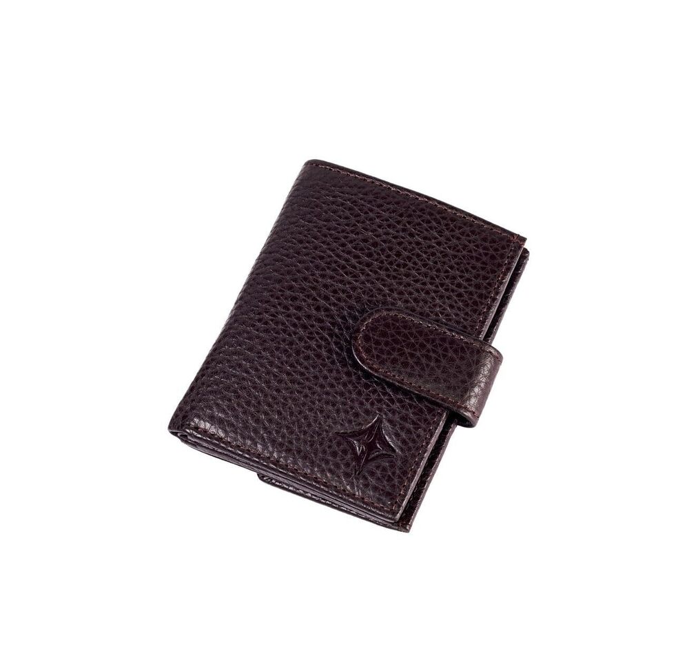 5102 Leather Card Holder Classic Style – RFID Protection, Compact Floater